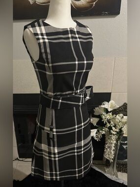 Denim Italian dress Size Small with belt